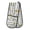 Daisy Flower on Black White Stripes, variant on Dailycode Double Sided Oven Mitt with Loop Heat Resistant Kitchen Long Potholders 7" x 35" Gooses with Flowers Leaf