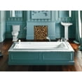 thumbnail image 5 of Kohler 1124-95 72 x 36 in. Archer Drop-In Whirlpool Bath - Ice Gray, 5 of 5