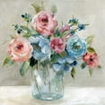 thumbnail image 2 of Robinson, Carol 26x26 White Modern Wood Framed Museum Art Print Titled - Blissful Blossoms, 2 of 4