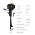 thumbnail image 2 of 48V Electric Outboard Fishing Boat Propeller Strong Power Engine, 1.2KW Heavy Duty Crafts Motor, ,Easy to Install, 2 of 14