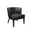thumbnail image 5 of Scranton & Co Quilted Accent Chair in Black, 5 of 6
