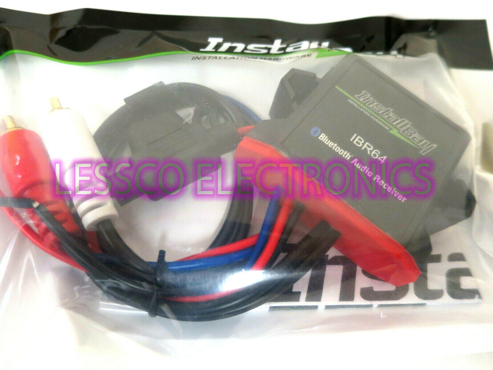 New Install Bay Bluetooth Audio Receiver Kit Retail Pack IBR64