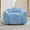 Blue, variant on Lotus Type Compression Sofa Adult Bean Bag Sofa With Pull Ring Can Be Easily Moved Without Installation, Floor Sofa Couch For Living Room, Bedroom, Office, Apartment