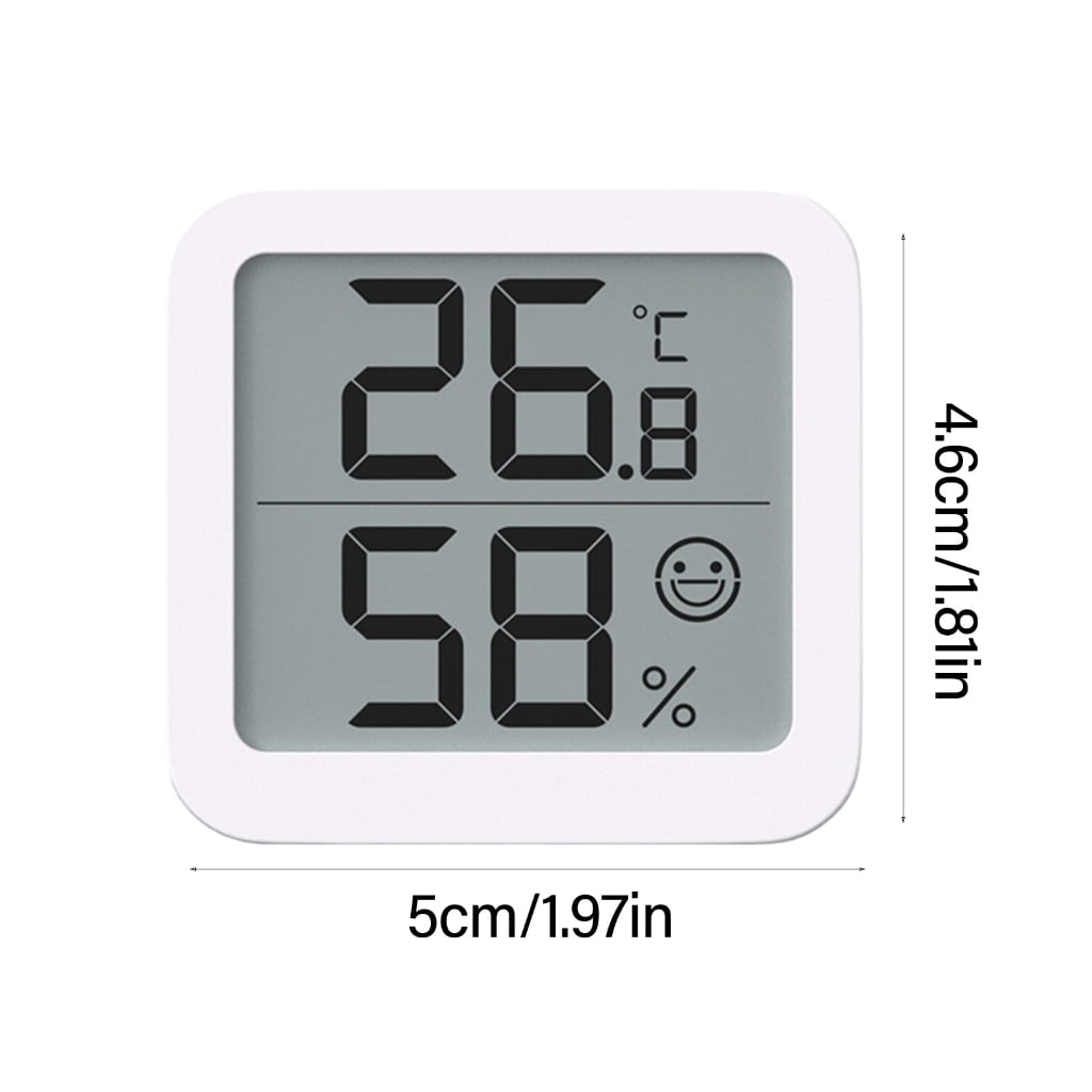2/4Pcs Mini Thermometers Hygrometer for Monitoring House Environment Conditions