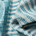 thumbnail image 4 of Well Woven Medusa Stria Modern Stripes Blue 2'7" x 9'10" Runner Indoor Outdoor Rug, 4 of 7