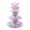 Purple, variant on 3 Tier Cake Stand Paper Birthday Party Display Stand Desserts Treats Decoration