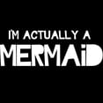 thumbnail image 3 of CafePress - I'm Actually A Mermaid Pajamas - Women's Dark Pajamas, 3 of 4