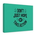 thumbnail image 5 of Inspirational Wall Art Don't Just Hope But Take Action Wall Art Motivation Wall Decor for Home Office Gym Inspiring Success Quote Print Ready to Hang Unframed, 5 of 16