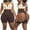 Brown, variant on WMTBSRSW Booty Shapewear Shorts for Curvy Women Tummy Control Underwear Butt Lifting Panties Shapewear High Waisted Faja Body Shaper Girdle