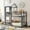 Grey, variant on Twin Over Bunk Bed With Guardrail And - Semi-enclosed Space (white White Offer A Playful Relaxing Bedroom Atmosphere
