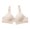 Beige, variant on asdoklhq Bras for Women Plus Size Clearance Woman's Fashion Plus Size Wire Free Comfortable Push Up Hollow Out Bra Underwear