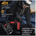 thumbnail image 2 of Arrancador De Batería  Para Coche 1500 A, 15800 Mah Negro, 2 of 5