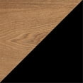 thumbnail image 5 of Convenience Concepts Oslo Table d'Appoint C en Bois Noir avec Dessus en Noyer, 5 of 5