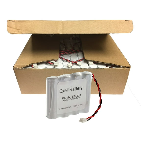 24x Hotel Door Lock 6V Batteries for Saflok A28110 Compatible with HTL11