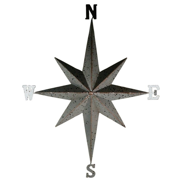 Magoo's 23.5" Compass Rose Star Wall Decor