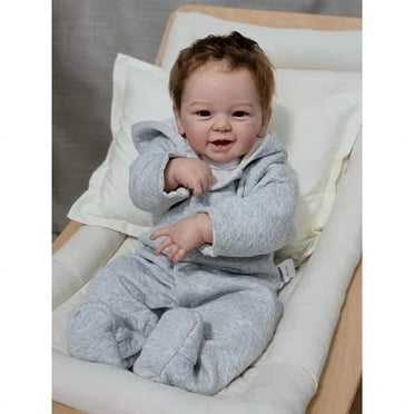 20Inch Reborn Baby Doll Toddler Doll Boy Hand Painted Visible Venis