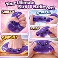 thumbnail image 4 of Glitter Dumpling Squishy Toys with Steamer Box, Glitter Dumpling Squishies Mystery Box Squeeze Toys, Squishy Dumpling Fidget Toys for Adults, Stress Relief Sensory Toys(Purple), 4 of 10