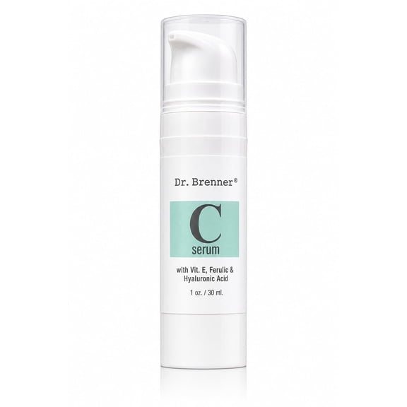 Dr. Brenner Vitamin C Serum with Ferulic Acid, Vitamin E and Hyaluronic Acid 1oz.