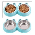 thumbnail image 4 of Mascotas Comida Agua Tazón de alimentación Fernando tazón para perros mascotas Azul, 4 of 8