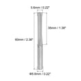 thumbnail image 2 of Unique Bargains 5.6mm C3/K10 Tungsten Carbide 4 Straight Flutes Machine Chucking Reamer, 2 of 5