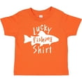 thumbnail image 3 of Inktastic Lucky Fishing Shirt Fish Boys or Girls Toddler T-Shirt, 3 of 5