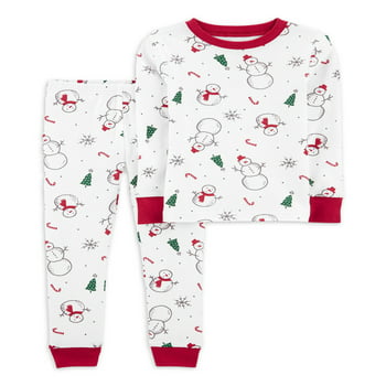 Carter's Child of Mine Baby and Toddler Holiday Pajamas, 2-Piece, Sizes 12M-5T