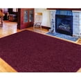 thumbnail image 4 of Ambiant Saturn Collection Pet Friendly Area Rugs Cranberry - 12' Hexagon, 4 of 4