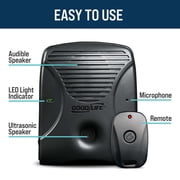 Good Life Rechargeable Waterproof Bark Control Training Aid with Adjustable Strap, Blue