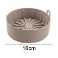 thumbnail image 2 of Olla de silicona para freidora de aire - Accesorios para hornos y freidoras de aire aptos para alimentos | Reemplazo del papel de pergamino inflamable, 2 of 5