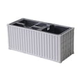 thumbnail image 1 of Organizador de escritorio portátil con múltiples compartimentos para bolígrafos y contenedores de envío Blanco, 1 of 8