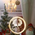 thumbnail image 3 of Luces navideñas para ventana, luces led navideñas colgantes con ventosa 3D, luz decorativa navideña para decoración de ventanas, 3 of 4