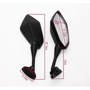 Wind Wing Adjustable Rotating Side mirrors Motorcycle Mirrors for Yamaha YZF R25 R3 R125 R15 V2 V3 Stainless Steel Rear View Mirror Wind Wing Winglet Accessories