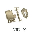 thumbnail image 2 of US Furniture Cabinet Door Lock Set with Key Antique Drawer Wardrobe Lock Dec, 2 of 12