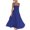 Dark Blue, variant on IROINNID Wedding Guest Dresses for Women Evening Night Formal Fall Dress High Waist Sleeveless Printed Off Shoulder Color Suspender Sleeveless Round Neck Elegant A-Line Dress,Dark Blue