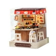 thumbnail image 4 of Runquan Maison Miniature DIY Mini Maison de Poupée Housse Décorative Anti-Poussière pour Nourriture Familiale, 4 of 8