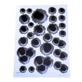 thumbnail image 1 of Speravity Pegatinas laterales para coche, calcomanías divertidas con agujero de 3D, pegatina decorativa para motocicleta, estilo de coche Automoción decorativa y accesorios 4 Speravity CZ9222-04, 1 of 5