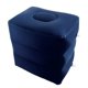 thumbnail image 3 of Greeniant Almohada de reposapiés para dormir en vuelo para niños, almohada de descanso en avión, coche, autobús, almohada inflable para Kits de desorden para acampar azul oscuro, 3 of 6