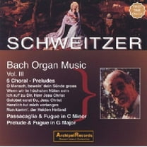 Bach,J.S. / Schweitzer - Orgelmusik 3: 6 Choral - Music & Performance - CD