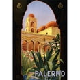thumbnail image 3 of Anonymous 11x14 Black Modern Framed Museum Art Print Titled - Palermo, 3 of 5