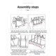 thumbnail image 4 of Bastidores De Almacenamiento De Ollas De Cocina Duraderos Con Espaciado Ajustable, Estante De Tapa De Olla Multifunción Con Toallero, Bastidores De Gabinete Empalmables Inevent HA017398-00, 4 of 7
