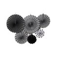 thumbnail image 1 of 6 Pcs/set Paper Folding Fan Party Home fan folding Party Decoration Single Layer DIY Foldable Flower Fan, 1 of 5