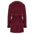 thumbnail image 6 of Seasonal Hooded Pajama Set Plush Thermal Bathrobe Comfortable Home Loungewear, 6 of 7