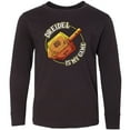 thumbnail image 3 of Inktastic Hanukkah Dreidel Game Long Sleeve Youth T-Shirt, 3 of 5