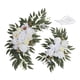 thumbnail image 4 of Flores para arco de boda, letreros de bienvenida para boda, decoraciones florales, fondo de estilo rústico Blanco, 4 of 9