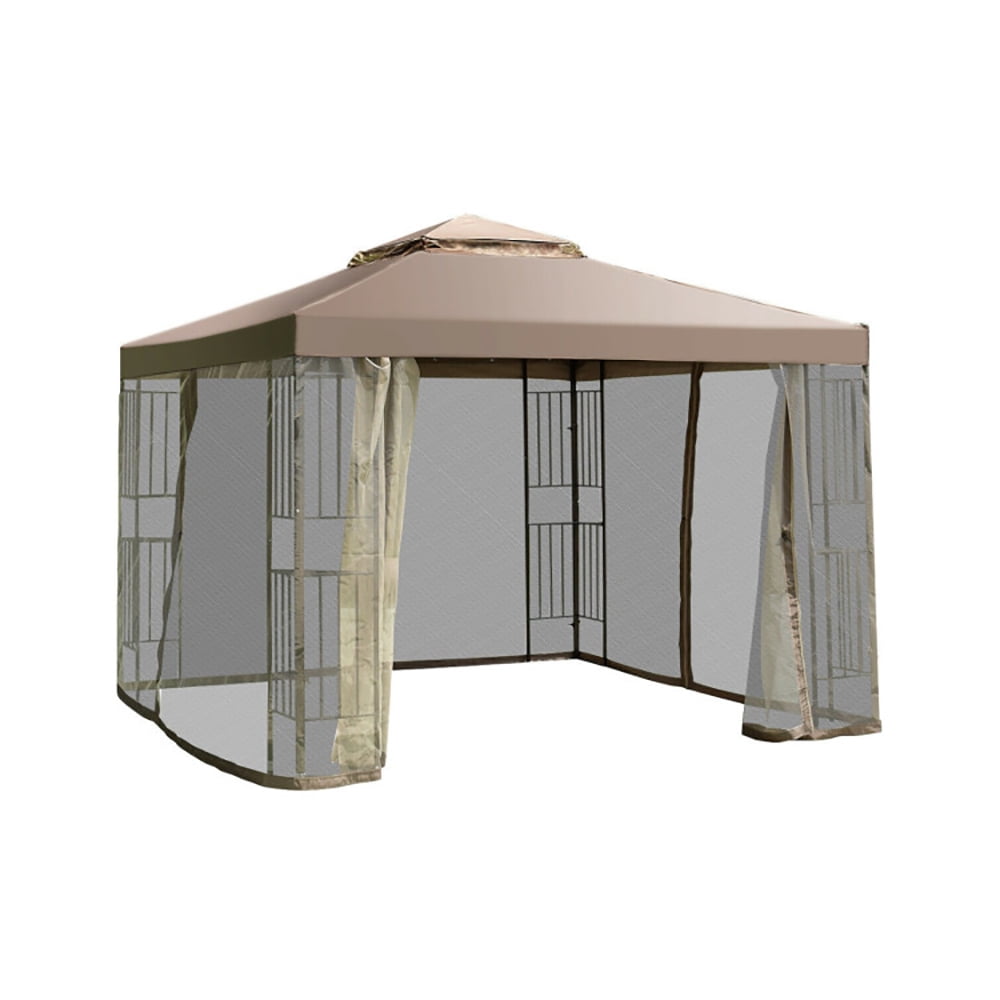 Aimee Lii 10 Feet x 10 Feet Awning Patio Screw-free Structure Canopy Tent, Backyard Canopy Gazebo Aimee Lii 10 Feet x 10 Feet Awning Patio Screw-free Structure Canopy Tent, Backyard Canopy Gazebo