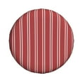 thumbnail image 2 of Balery Stripes Red White Tire Covers - Tough Tire Wheel Protector for Truck, SUV, Trailer, Camper, RV -16 inch, 2 of 9