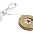 thumbnail image 3 of Wooden Lamp Pedestal Display Light Ceramic Christmas Base for Crystals Ball Stands Warm Light, 3 of 7