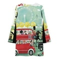 thumbnail image 5 of Happy London Long Sleeved Dress Women long dress dresses for womens Beachwear, 5 of 5
