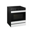 thumbnail image 3 of Samsung Inch Slide-In Electric Smart Range with 5 Elements, 6.3 cu. ft. Convection Oven, Warming Center, Storage Drawer, Air Fry, Self & Steam Clean, and ADA Compliant NSE6DB830012, 3 of 9