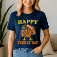 thumbnail image 5 of Happy Turkey Day Cute Little, Thanksgiving Shirt,Turkey Tee,Holiday Gift ,Happy Thanksgiving Tshirt,Turkey Day,Family Gobble ,Pumpkin,, 5 of 5